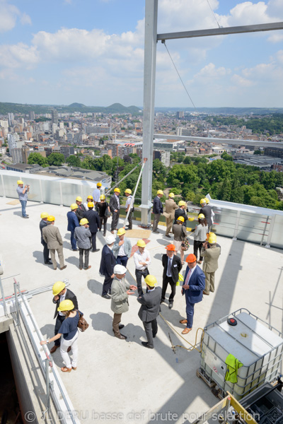 tour des finances à Liège